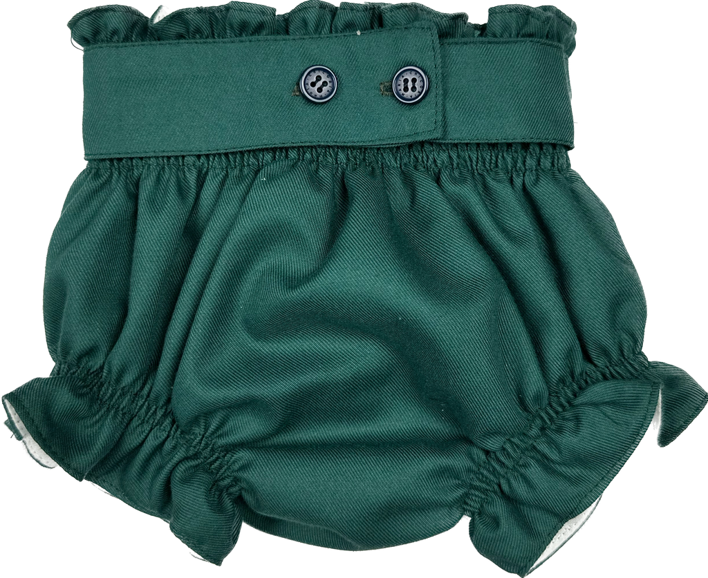Tapa fraldas  verde  C/ botões