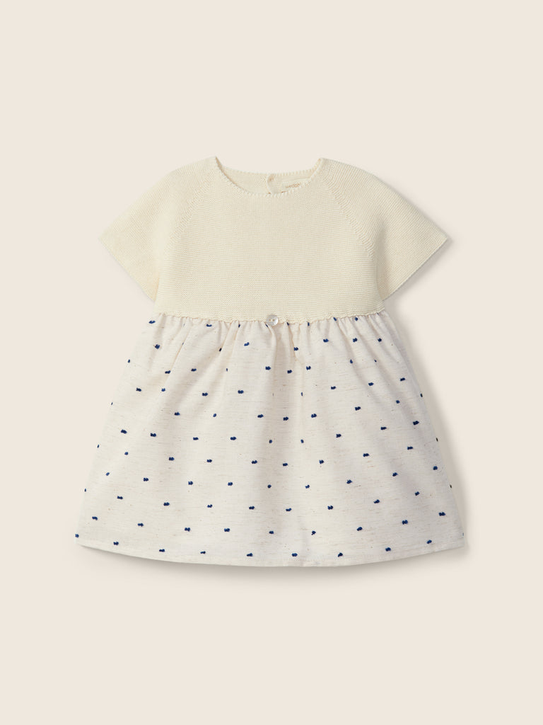 Vestido Plumeti Azul