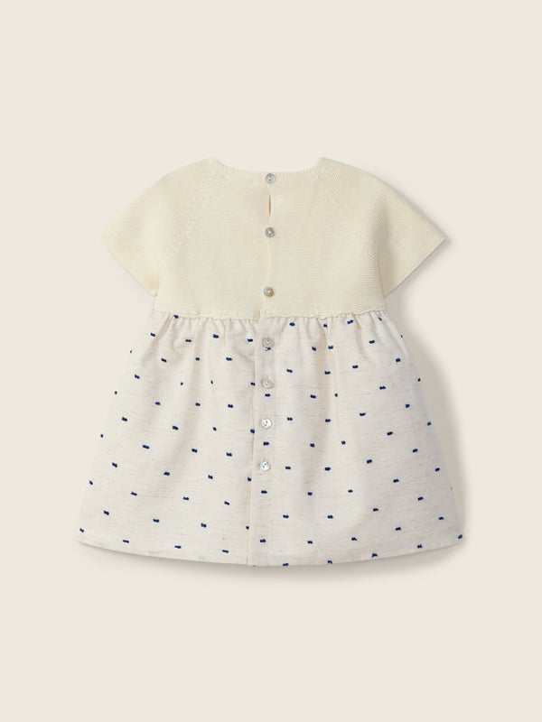 Vestido Plumeti Azul