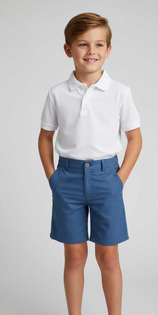 Calções Rapaz  Azul