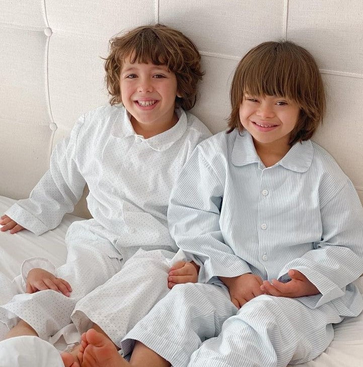 Pijama Pintinhas Azul